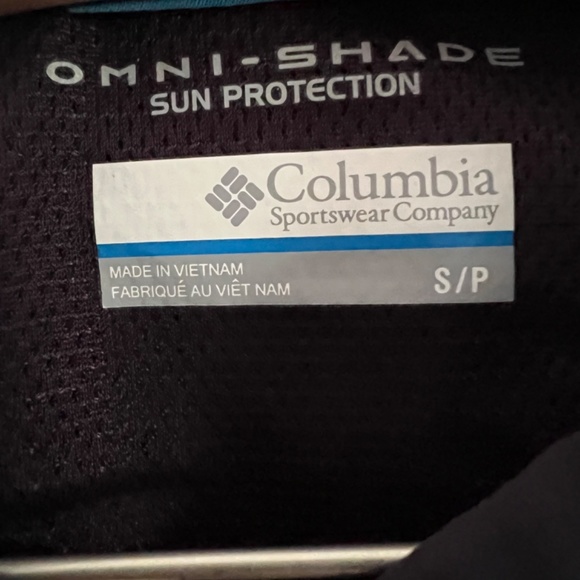 Columbia Woman's Omni-Shade Long-Sleeve Shirt SmallPurple - Picture 7 of 10